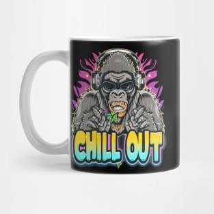 Street Beat: Gorilla in Hip Hop Attire Mug